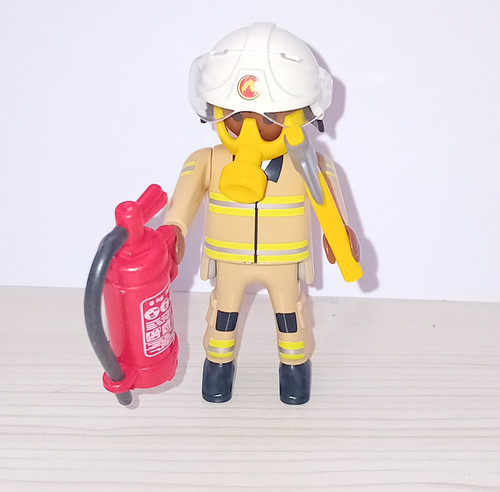 New playmobil firefighter - [new],