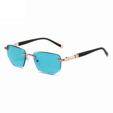 Tinted Rimless Blue Light