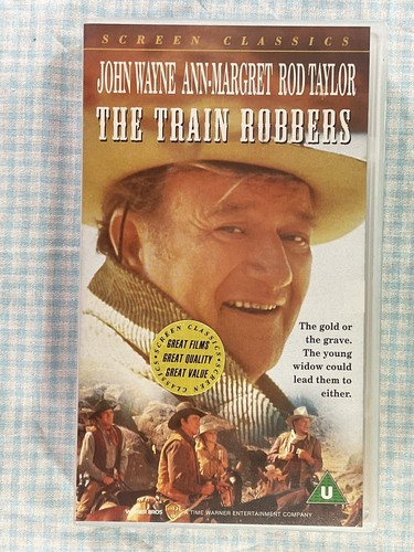 The train robbers john wayne - robbers,