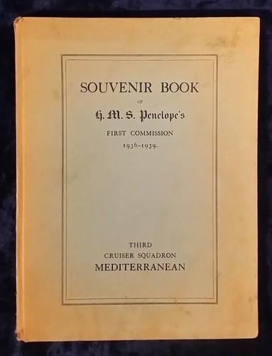 Souvenir book m s - souvenir, h.m.s