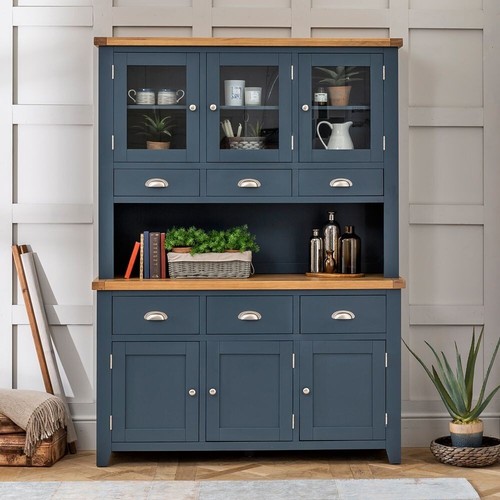 Large glazed dresser sideboard - large,