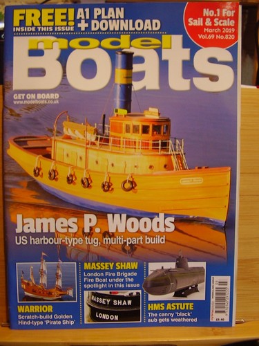 Model boats mag march - boats, 2019