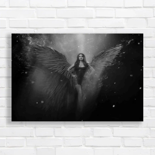 Fierce fallen angel with - fierce,