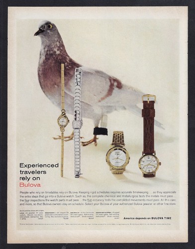 1960 bulova watches - bulova, ad