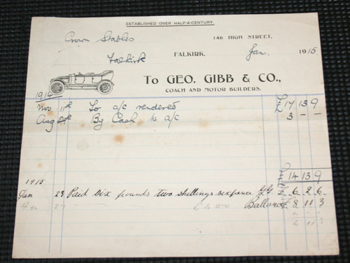 1915 geo gibb - &, and
