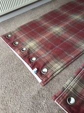 NEXT RED STIRLING WOVEN CHECK
