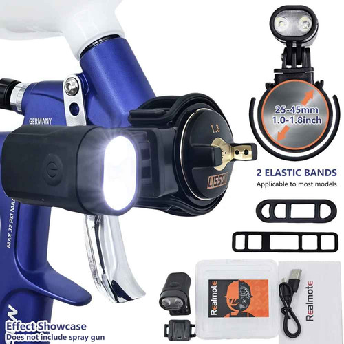 Universal spray gun led - gun,