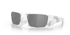OAKLEY FUEL CELL SUNGLASSES ALPINE WHITE CAMO / BLACK IRIDIUM OO9096-G6