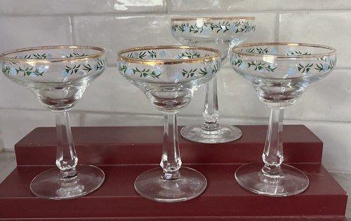 Vintage fancy blue - fancy, floral