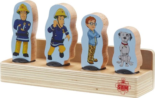 New fireman sam wooden - wooden, 4