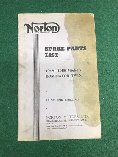 Norton dominator model 1949 - dominator,