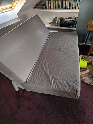 Ikea metal frame bedsettee - metal,