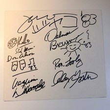 Jaco Pastorius Signed