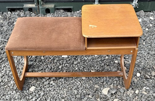 Vintage retro teak telephone - vintage,