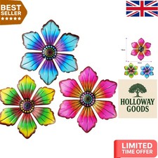 Vibrant 3D Wrought Iron Flower