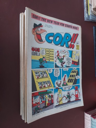 Cor uk comics fleetway - x,