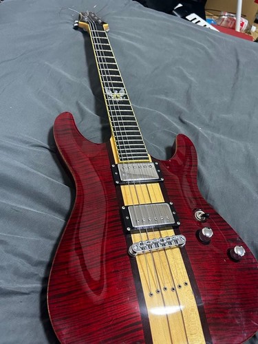 Schecter hollywood classic red - schecter,