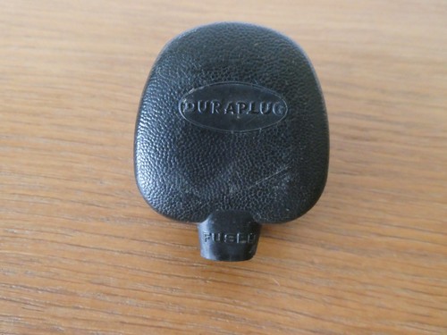 Vintage duraplug black rubber - vintage,