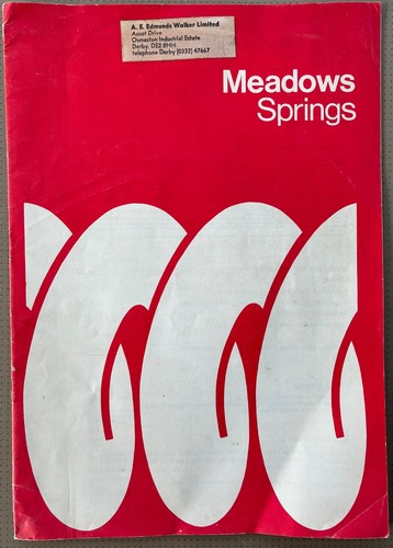 Meadows springs brake shoe - springs,