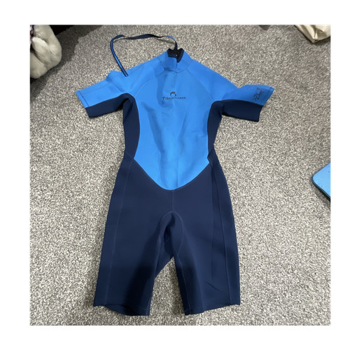 Tribord shortie wetsuit blue - tribord,