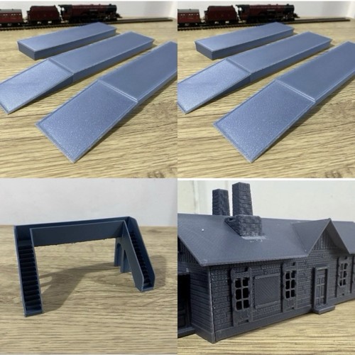 Tt120 scale platform station - scale,