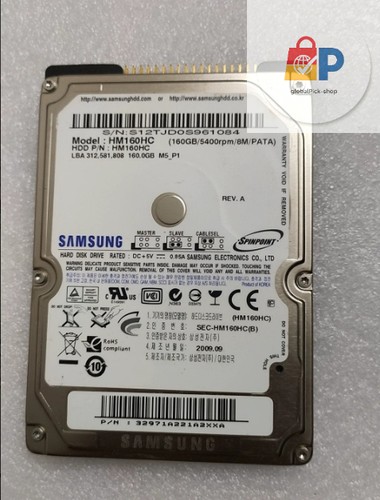 Samsung 160gb hm160hc 5400rpm - 160gb,