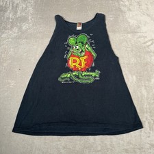 Vtg Rat Fink Tank Top Mens