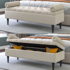 Bedroom Footstool Upholstered