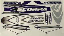 Scorpa SY250 Trials Bike complete decal / sticker  set 2000 / 2009