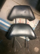 Toyota Mr2 Turbo Leather Headrests For Sw20 Mr2 Original Seats X2