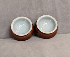 2 X Denby Rustic Stoneware Egg