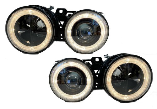 Rhd lhd headlight - pair, angel