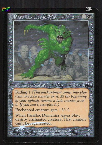 Parallax dementia foil - -,