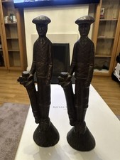 Vintage Golfer Bookends Pair