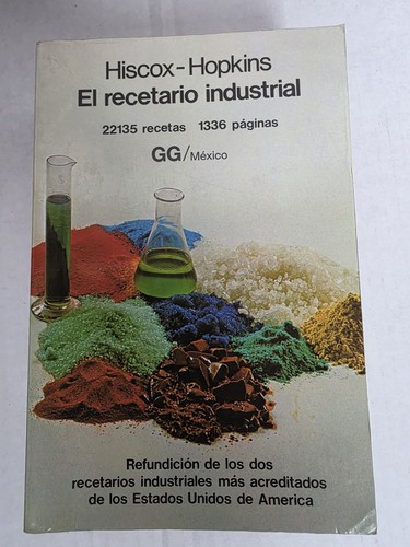Recetario industrial - el,