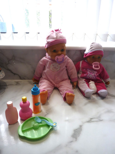 Two dolls with sounds - with, soft