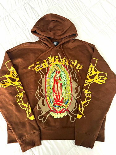 Hardy brown hoodie size - hardy,