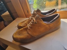 NIKE SB Zoom Air Stefan Janoski Premium 'Bronze' Skateboard Sneakers Size UK 9