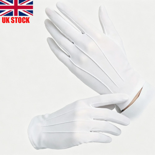 White cotton formal - formal, parade