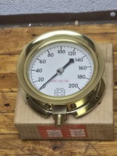 Vintage Industrial U.S. Gauge