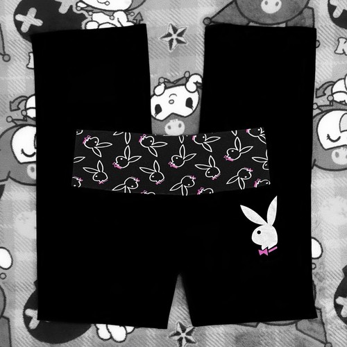 Playboy fold over yoga pants - playboy,