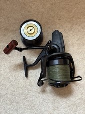 Daiwa Basia 45 SLD QD Reel Black Carp Reel Excellent Condition with Spare Spool