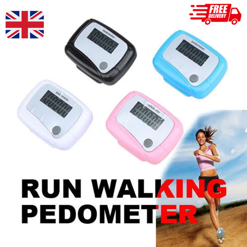 Lcd clip pedometer - pedometer, step