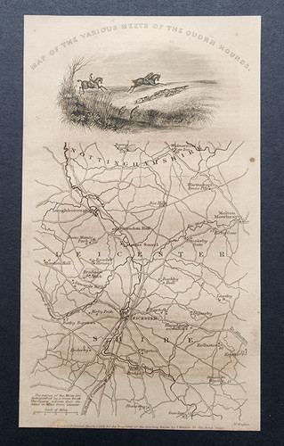 Antique 1841 map of the - 1841,