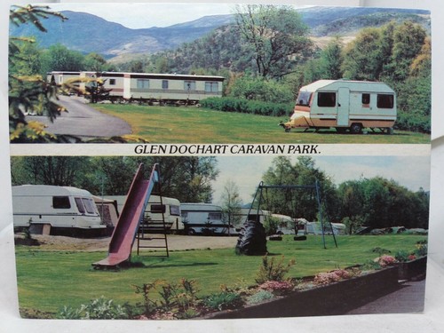 Vintage postcard glen - vintage,