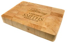 Personalised Butchers Block