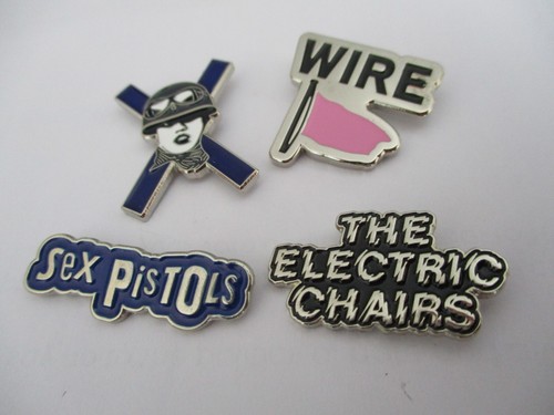 Punk metal badge - metal,