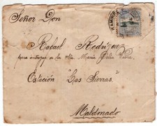 URUGUAY, COVER, 1921, RAMIREZ