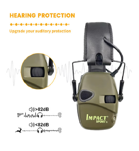 Electronic ear defenders - electronic,