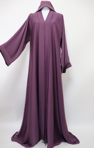 Dubai abaya closed crinkle - dubai,
